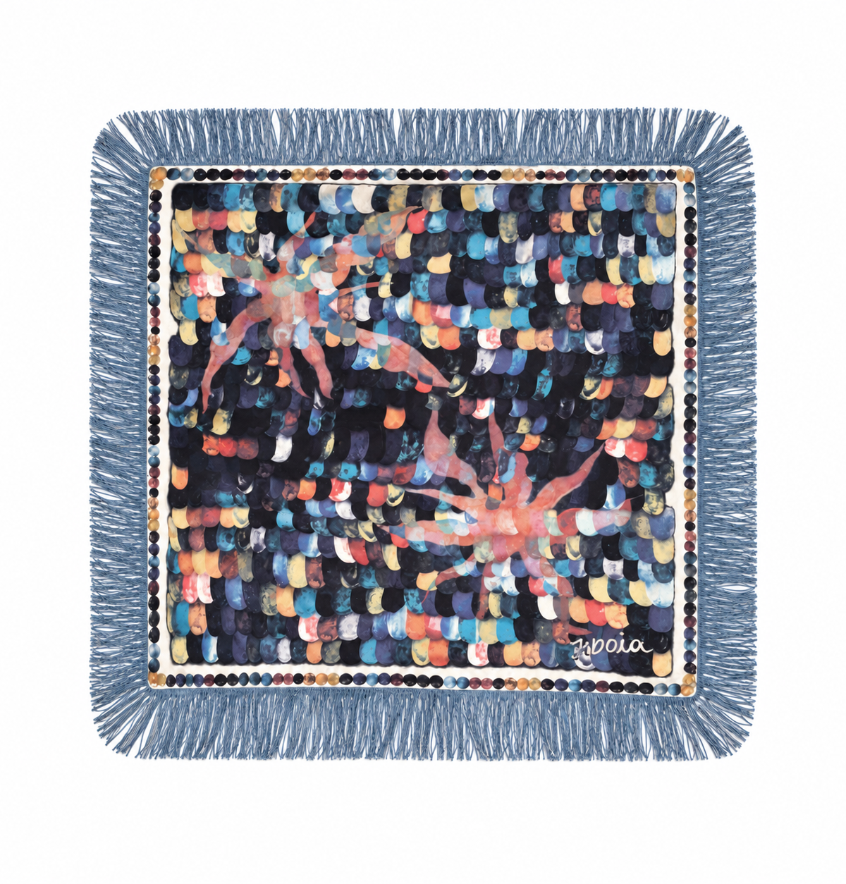 Pañuelo Antonina Flecos - Preventa