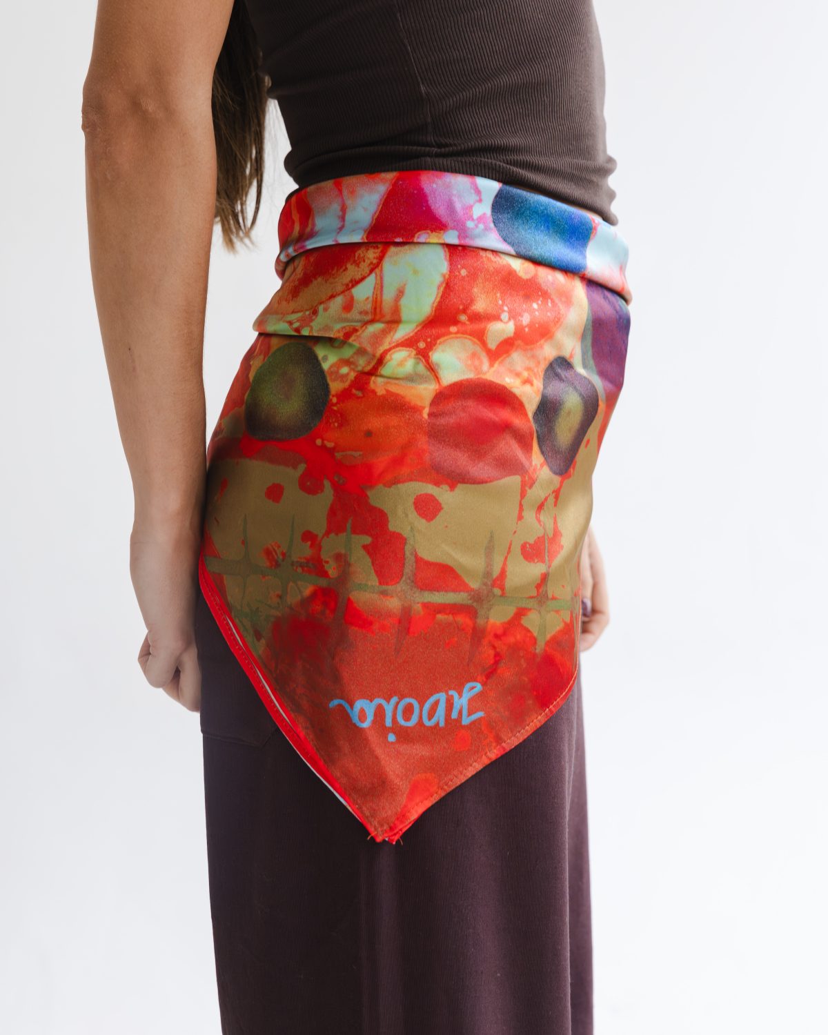 JIBOIA Pañuelo Antonina Rojos